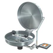 Stainless Steel Bowl and Cover Wall-Mounted Eyewash