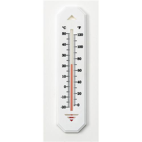 HB DURAC, LiquidInGlass Wall Thermometer; Organic Liquid Fill