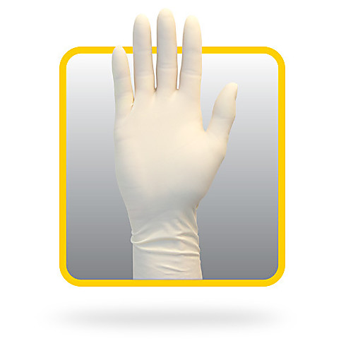 Natural 12" PowderFree Medical Grade Latex Gloves