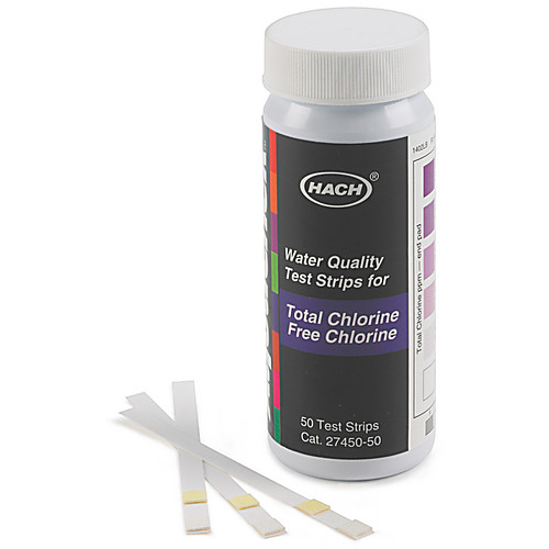 Free & Total Chlorine Test Strips