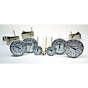 BI-METAL 1-3/4" Dial Thermometers with 8" Stem