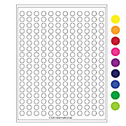 Cryo-Lazr-Tag™ Cryogenic Labels for Laser Printers, 0.433" circle