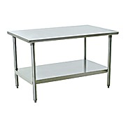 Electropolished Stainless Steel Cleanroom Tables with Undershelf