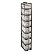 Vertical Rack for 96/384 Microtiter Plates, capacity 25 with lids, 30 without 16 9/16 x 3 5/8 x 5 1/2" (H x W x D)