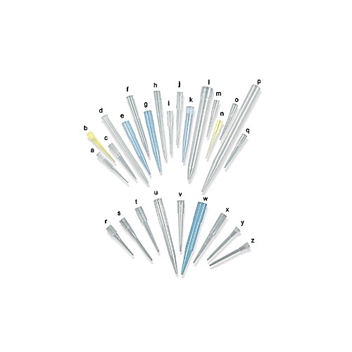 Pipet Tips, Yellow, Beveled 200µl