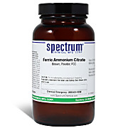 Ferric Ammonium Citrate, Brown, Powder, FCC