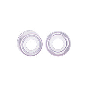 Clear J.G JG Finneran 5282-11 Snap Top Cap with 10 mil PTFE/Starburst Septum Case of 1000 11mm Cap Size Finneran Associates Inc. Clear J.G JG Finneran 5282-11 Snap Top Cap with 10 mil PTFE/Starburst Septum Case of 1000 11mm Cap Size Finneran Associates Inc.