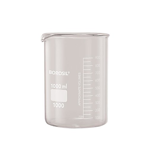 Borosil Low Form Griffin Beakers With Pouring Spouts