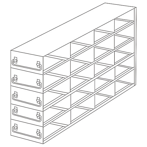 Upright Freezer Drawer Racks
