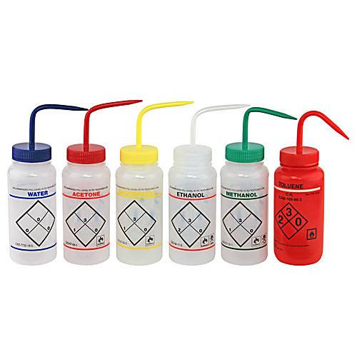 Polyethylene Safety Washing Bottles