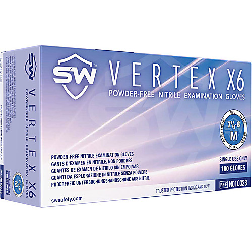 VERTEX® X6 Nitrile PowderFree Exam Gloves