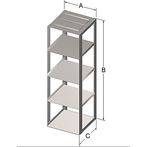 Chest Freezer Racks for 15 & 50mL Tubes