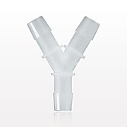 Pack of 12 Y F19614-0000 Tubing; Polypropylene Bel-Art Wye Tubing Connectors for ¼ in Pack of 12 Y F19614-0000 Tubing; Polypropylene Bel-Art Wye Tubing Connectors for ¼ in