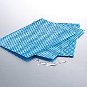 Non-Woven Blue Washcloth