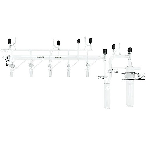 Vacuum Manifolds, Inert Gas Lines, 5Ports, Airfree®, Schlenk Line