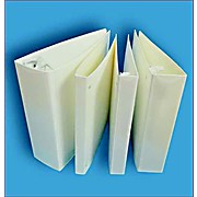 Binder, Xtraclean, Cleanroom 1" Spine, 3 - Powdercoated METAL RINGS Binder Cleanroom C100 - ESD Safe, Static-Dissipative, size 9x12 White Color, Double Bagged, 1/EA, 10EA/CS