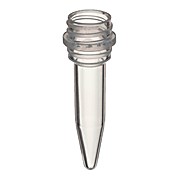 SuperClear® Screw Cap Microcentrifuge Tubes with Elastomeric Sealing Caps