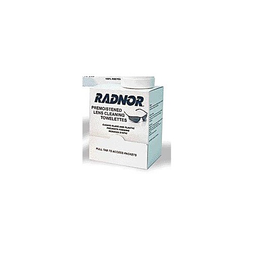Radnor PreMoistened Lens Cleaning Towelettes