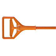 Impact Plastic Janitor Mop Handle 64", Safety Orange  Fiberglass