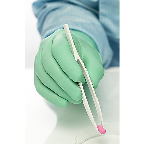 BioClean Fusion™ Powder Free, Polychloroprene Gloves, Green, 12" Length