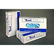 TN100PFB Blue Nitrile Cleanroom Gloves, 9.5"  Length, 5 mil Thick, Plastic Boxed