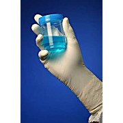 Cleanroom Nitrile Gloves, 12", Bagged, Class 100, Ambidextrous, White