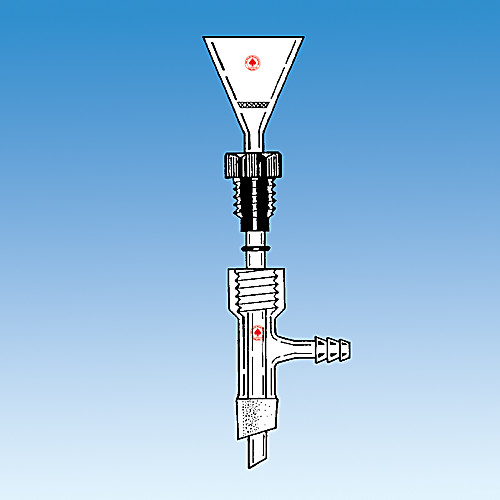 Funnel, Filter, Hirsch, Adjustable
