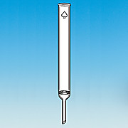 26 mm Outside Diameter 1197D58EA Kemtech C362640C Synthware Chromatography Column with Teflon Stopcock and Fritted Disc 