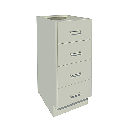 Standing Height Base with 4 Drawers