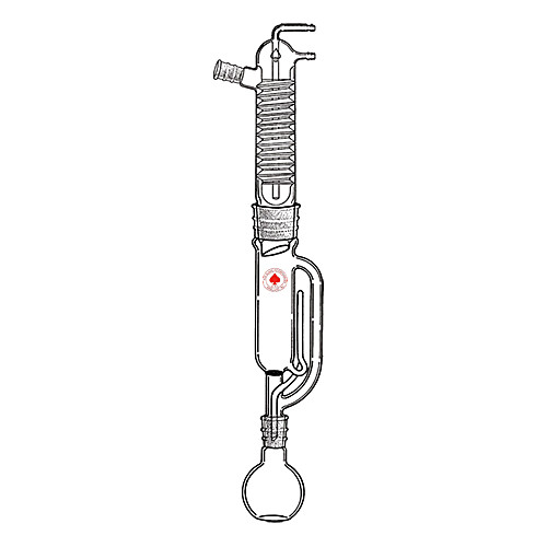 Extraction Apparatus, Soxhlet, with Friedrichs Condenser