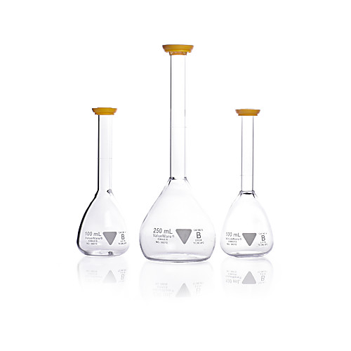 ValueWare® Volumetric Flasks, Class B