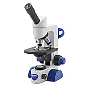 Monocular brightfield microscope, multi-plug