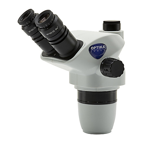 Trinocular stereozoom microscope head