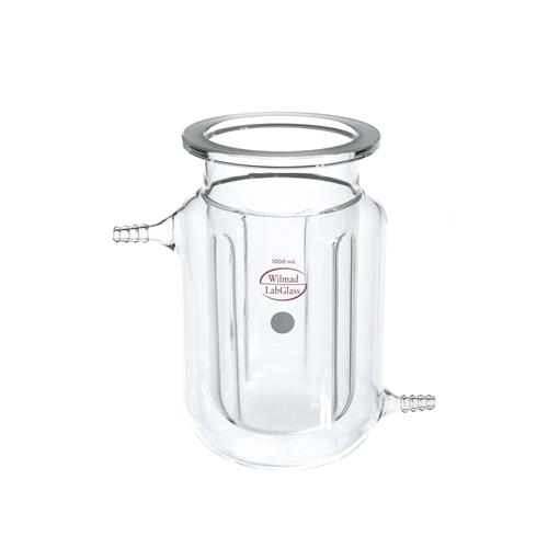 Jacketed Indented Cylindrical Reaction Vessel with Flat Flange